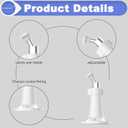 Arlocam Mount Compatible with Arlo Essential/XL Gen 2/Arlo Pro/2/3/4/Arlo Pro 5s/Ultra/Ultra 2 Cameras,360 Adjustable Wall & Ceiling Weatherproof Outdoor Security Mount for Arlocam, 3-Pack