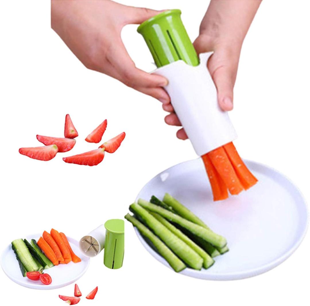 Cucumber Strawberry Grape Slicer, Carrot Potato Cutter, Creative Kitchen Tools, Multi-Function Fruit And Vegetable Slicer, Salad Making Pizza Fruit Dispenser Cucumber Strawberry Grape Slicer, Carrot Potato Cutter, Creative Kitchen Tools, Multi-Function Fruit And Vegetable Slicer, Salad Making Pizza Fruit Dispenser