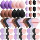 60 Pcs Makeup Sponge Set, Multi-colored Blending Sponge | Makeup Blender Sponges for Liquid Cream, and Powder Latex Free