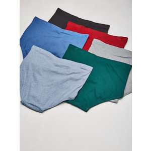 Hanes Men's 6Pack Tagless No Ride Up Briefs with ComfortSoft Waistband, Assorted, Medium