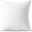 AM AEROMAX 18  18 Throw Pillow Memory Foam Pillow Insert - Square Accent Pillow for Decorative Cushion Bed Couch Sofa - Non-Deforming Over Time (White)