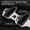 2PCS Intake Manifold Gasket Replacement OEM#MS98016T,Car Manifold Gasket for Sealing Cooling Lanes,Durable Intake Gaskets Set Compatible with Silverado, Cadillac, Escalade
