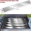 GasSaf 22.5 inch Flavorizer Bars for Weber 7536, Grill Parts for Spirit 300 E310 E320 S310 S320, Spirit 700, Weber 900, Genesis Silver B C, Genesis Gold B C, Grill Flavor Bars for 7537 65903 (5-Pack)