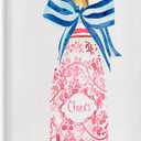 'Flirty Champagne Cheers'| Canvas Art | Stupell Industries | 16 x 24 Inches, Easy to Hang and Sturdy, Made in USA, by Mercedes Lopez Charro