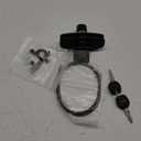 113436 Twist Handle Kit for Leer Truck Caps 100XQ, 100XL, 100XR, and TSC700 with Striker Latches 83514/83515 113436-100XQ