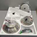 42 Inch Ceiling Fans with Lights and Remote, Brushed Nickel Low Profile Ceiling Fan with Light, Flush Mount, Reversible, 6 Speeds, 3CCT Dimmable, Bedroom Indoor/Outdoor Patios Use