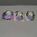 Halloween Decor Ghost Pull Flag Ghost Festival Bar Decoration Cute Ghost Spiral Pendant Hanging Decor Sign