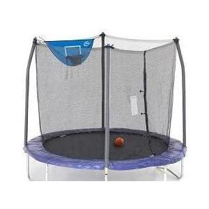 Trampoline Replacement Black Netting for 8ft Frame for 4 Poles (Netting Only)