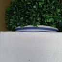 DILATATA Artificial Topiary Boxwood Ball in Blue and White Ceramic Pot, 10 Inch Artificial Boxwood in Planters Decorative Fake Greenery for Table Centerpiece Indoor Plant Home Decor - Medium