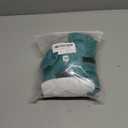 EMUST Dog Jacket Winter, Cozy Windproof Pet Jacket for Cold Weather, Solid Color Dog Vests for Winter for Medium Dogs, Turquoise, Medium