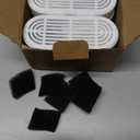 6 Pack Cat Water Fountain Filter Set, Active Carbon Filter for 3.2L Wireless Cat Water Fountain