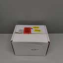 INNO STICKERS 45-Sheet Peel and Stick Backsplash Tile Sticker, 6" x 7" White Art Deco Hexagon Flower Vintage Self-Adhesive Wall Tile for Kitchen Bathroom Shower Living Room, Covers 10 Sq. Ft.