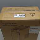 Oylus Nugget Ice Maker Countertop, Smart Pebble Ice maker with LCD Panel, 4min Making, 26lbs/ 24H Crushed Chewable Ice, Pellet ice maker with Timer Status Alert, Self-Cleaning, Chewy Ice for Home Party