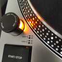 Crosley C100A-SI Belt-Drive Turntable Record Player with Adjustable Counterweight, Silver