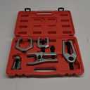 5pcs Professional Front End Service Tool Kit, Pitman Arm Puller, Ball Joint Separator Tie Rod Remover Tool