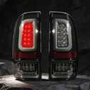 Daikokuya Smoked Full Led Tail Lights Fit for 2008-2016 Ford F250 F350 F450 Turn Signal,Brake Light,Reverse Light Rear Light Assembly Replacement, A