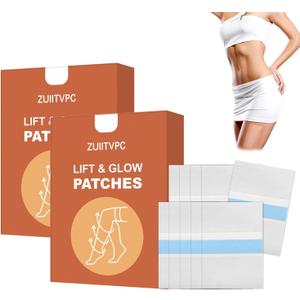 Thigh Lifting Tape for Loose Skin, Invisible & Waterproof Firming Tape for Thighs, Arms, Legs, Body Lift for Women(30 Tablets, 3 Boxes of 10)
