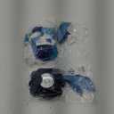 JOYMEMO Nautical Baby Shower Maternity Sash Kit - Blue Ahoy NauticalmBaby Shower Belly Belt and Mom to Be & Dad to Be Corsage Pins, Pregnancy New Parents Photo Props Ocean Theme Party Supplies