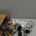 Retisee 12 Set Hanging Tealight Candle Holder Outdoor Hanging Vintage Lanterns Candle Holder with Tea Lights for Home Garden Backyard Pergola Patio Umbrella Tree Window Decor