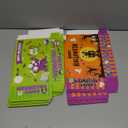 WorldBazaar 15 Pcs Halloween Party Supplies Movie Night Paper Snack Trays Disposable Popcorn Candy Holder Snack Boxes Food Trays for Party