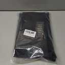 QooNoo Women Fleece Lined Tights High Waisted Pantyhose Opaque Black Sheer Translucent Winter Warm Leggings Shapewear (Black, L)