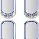 Air Purifier for Home 4-Pack Plug-in Negative Air Ionizer Eliminates Strong Pet Odors from Litter Box, Kitchen, Bathroom Ozone-Free, Filterless, Whisper-Quiet Portable Design