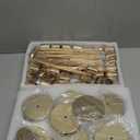 Gold Candlestick Holders Bulk,Taper Candle Holder for Candlesticks Gold Brass Vintage Candle Stick Candle Holder Decorative Candle Holders for Wedding Home Party Table Decor (Set of 54)