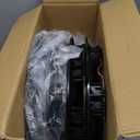 Hubcap Wheel Cover Replacement R17 Hub Caps Universal-Fit Steel Wheel Rim Cover ABS Material Exterior Accessories for Most Car Truck SUV -Set of 417-inchBlack