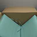 Arden Outdoor Midback Chair Cushion, 18 x 16.5, Aqua Leala