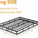 DORITRON 9 Inch King Box Spring, 3000lbs Heavy Duty Box Spring King Size Bed Base Metal Mattress Foundation, Easy Assembly, Noise Free