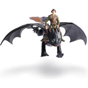 Dreamworks Dragons, How to Train Your Dragon, Toothless & Hiccup, Viking Duo Action Figures, Kids Toys for Boys Ages 4 and up