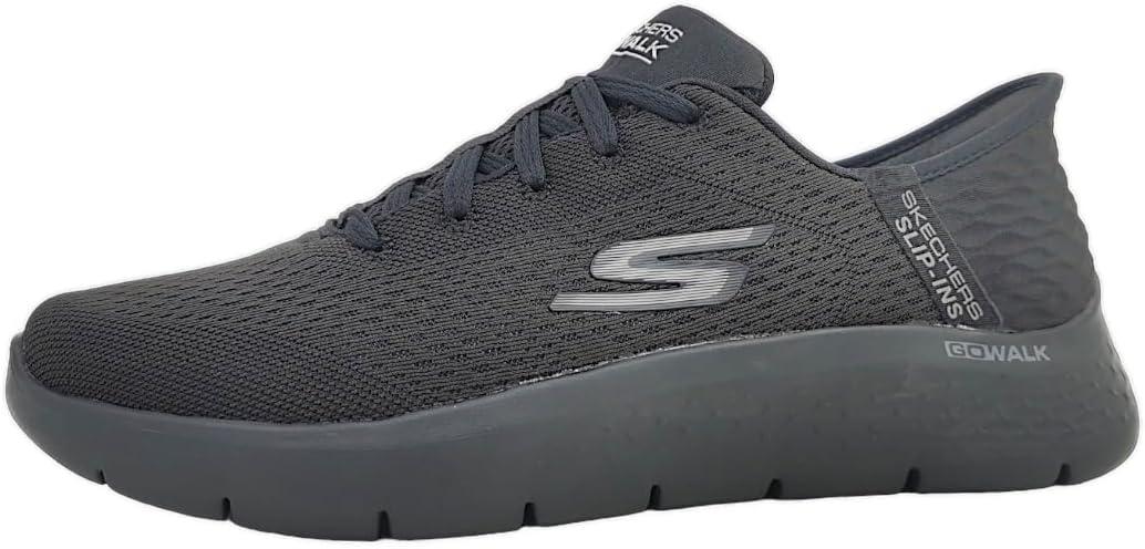 Skechers Men's Go Walk Flex-New World Sneaker Black/Black 8.5