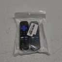 (Pack of 2) Replaced Remote Control for Roku TV, Compatible with TCL Hisense Sharp Onn Insignia Roku TV ect, with Netfl, Disney+, Hulu, Prime Video ButtonsNot for Roku Stick and Box