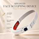 Electric Double Chin Device & V-Face Machine with 6 Modes and 12 Gear Adjustable Intensities - for Jawline Improve and Face Slimmer, Helps Obtain V-Line