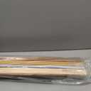 LazBlinds 100% Blackout No Drill Bamboo Roman Shades, Cordless Bamboo Blinds for Indoor Windows, Room Darkening Shades for Home & Patio, Thermal Insulated, Acron, 39" W x 64" H