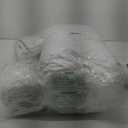 downluxe Goose Down Pillows - 2 Pack Gusseted Hotel Collection Feather Pillows for Back, Stomach or Side Sleepers, Down Pillows King Size Set of 2 (18"x34"x2") (Gusseted Vertical Stripes)