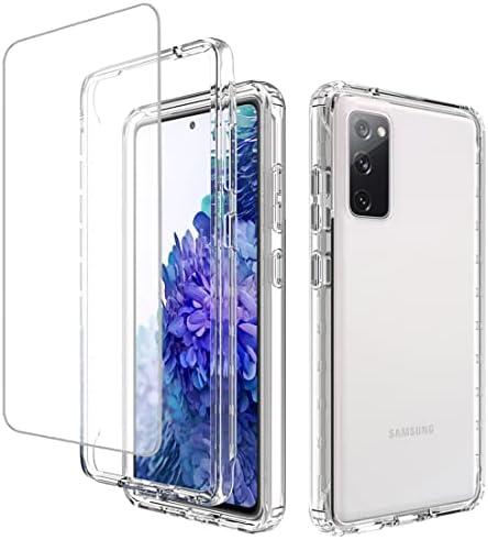 Zoeirc Case for Galaxy S20 FE 5G Case for Samsung S20 FE 2022 SM-G781U Case, Soft 360 Full Body Shockproof Crystal Clear Case Cover for Samsung Galaxy S20 FE Clear