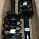 Autoround Front Complete Strut w/Coil Spring Assembly Compatible with 2000-2005 BMW 328i 325i 330i 320i 330Ci - 171581 171582