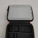 Travel Makeup Bag with Lighted MirrorMakeup Train Case with Adjustable Dividers and 3 Light Modes, PVC, Pink