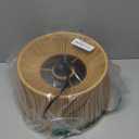 Rattan Pendant Light,boho hanging light Fixture Kitchen Island,Handwoven wicker Flush Mount ceiling light fixtures,Coastal Natural rattan chandelier for dining room Bedroom Living Room Hallway