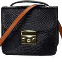 Allzedream Leather Purse Strap Replacement Crossbody Handbag Long Adjustable, Brown, M