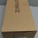 Zakkart Cat Perch for Window Sill with Bolster  Orthopedic Hammock Design with Premium Hardwood & Robust Metal Frame  Cat Window Seat for Large Cats  Natural Color Wood Gray Bed, XLarge 26.4''W