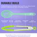 Kaluns 24 Pcs Silicone Cooking Utensils Set - Can Opener, Masher, Turner, Spatula, 446F Heat Resistant, Non-Stick, Premium Silicone & Stainless Steel