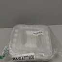 GUSTO [1 lb - 100 Count Disposable Aluminum Foil Pans with Clear Dome Lids, 5x4 Takeout Pans  Great for Baking, Cooking, Storage, and Freezing (Formerly Comfy Package)