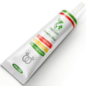 Professional Jewelry Glue, Clear Glue for Rhinestones Crafts and Bead Adhesive, Strong Waterproof Transparent Jewelery Making Crystal Supplies