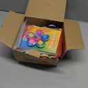 Exchange Cards for Classroom Kids 24 Pack, Pop Bubble Fidget Spinner Toys for School Toddler Boys Girls, Non Candy Party Favors Treats Goodie Bag Stuffers for Students