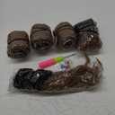 Marley Twist Braiding Hair 18 Inch Marley Twist Hair 8 Packs Cuban Twist Hair Afro Kinky Curly Crochet Hair Synthetic Marley Hair Extensions (18 Inch(Pack of 5),OT/27)