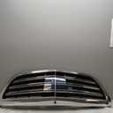 S Class Grill Front Grille Compatible with Mercedes Benz with Camera Hole W222 S550 S560 S500 2014-2020 Silver