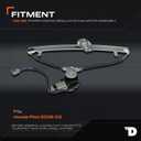 Dorman 748-129 Front Driver Side Power Window Regulator and Motor Assembly Compatible with Select Honda Models