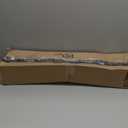 Haton Window Privacy Film, Stained Glass Rainbow Film Decorative Window Clings, Static Cling Sun Blocking Stickers Decals Coverings Tint for Home Heat Control, Non-Adhesive 23.6" x 78.7" (Clear)